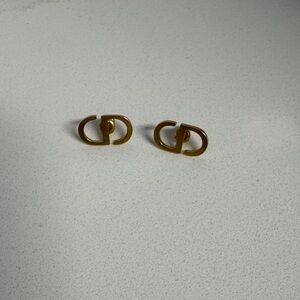 Christian Dior stud earrings